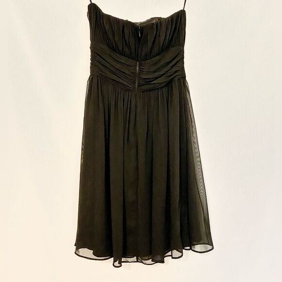 White House Black Market Black Semi-formal dress strapless. Size 4 - Picture 7 of 8